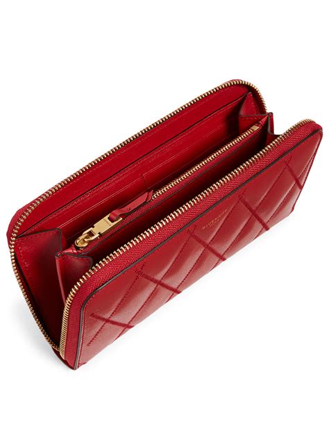 givenchy wallet red